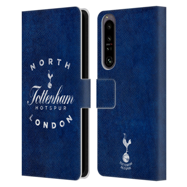 Tottenham Hotspur F.C. Badge North London Leather Book Wallet Case Cover For Sony Xperia 1 IV