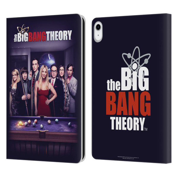 The Big Bang Theory Key Art Season 11 C Leather Book Wallet Case Cover For Apple iPad 10.9 (2022)