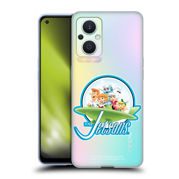 The Jetsons Graphics Logo Soft Gel Case for OPPO Reno8 Lite