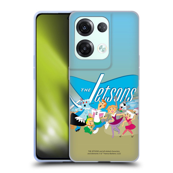 The Jetsons Graphics Group Soft Gel Case for OPPO Reno8 Pro
