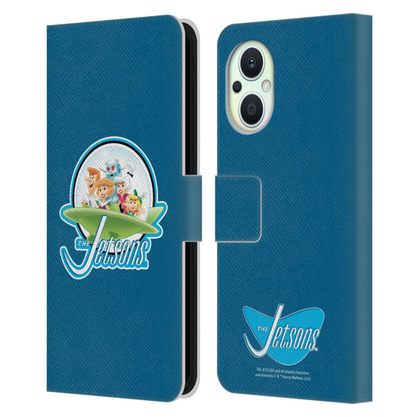 The Jetsons Graphics Logo Leather Book Wallet Case Cover For OPPO Reno8 Lite