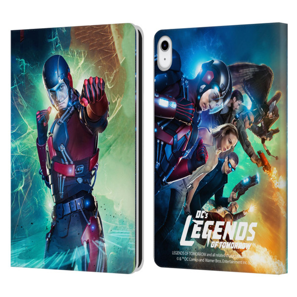 Legends Of Tomorrow Graphics Atom Leather Book Wallet Case Cover For Apple iPad 10.9 (2022)