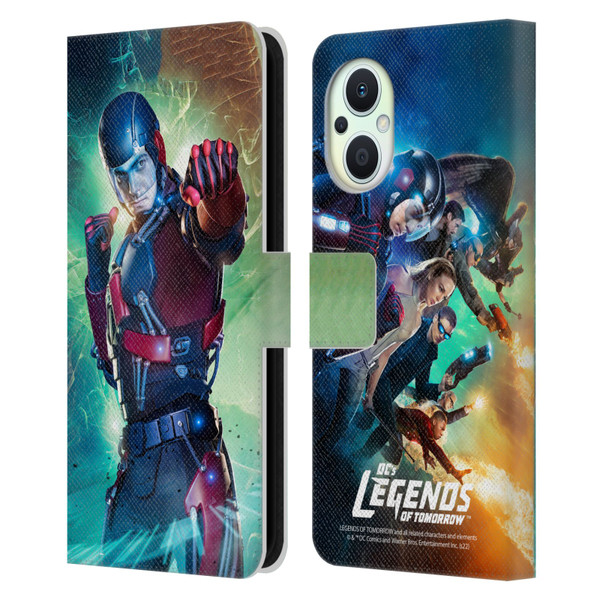 Legends Of Tomorrow Graphics Atom Leather Book Wallet Case Cover For OPPO Reno8 Lite
