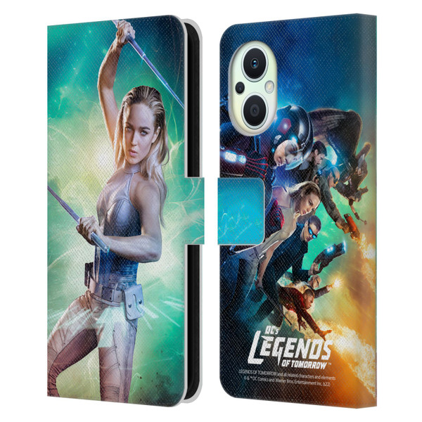 Legends Of Tomorrow Graphics Sara Lance Leather Book Wallet Case Cover For OPPO Reno8 Lite