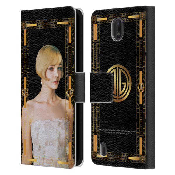 The Great Gatsby Graphics Daisy Leather Book Wallet Case Cover For Nokia C01 Plus/C1 2nd Edition