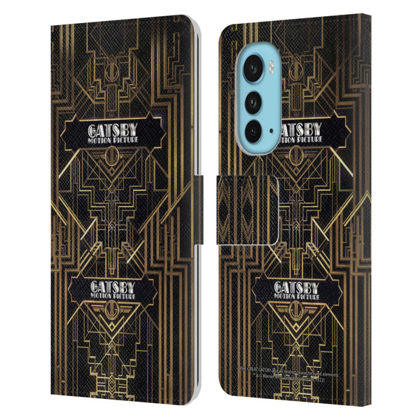 The Great Gatsby Graphics Poster 1 Leather Book Wallet Case Cover For Motorola Edge (2022)