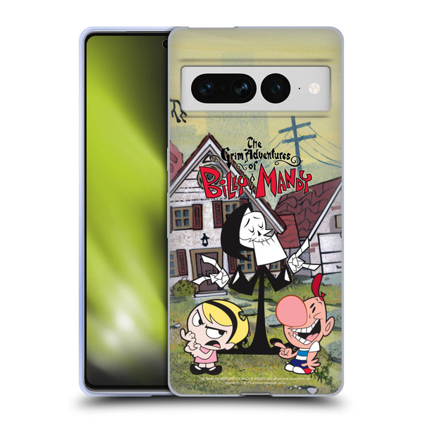 The Grim Adventures of Billy & Mandy Graphics Poster Soft Gel Case for Google Pixel 7 Pro