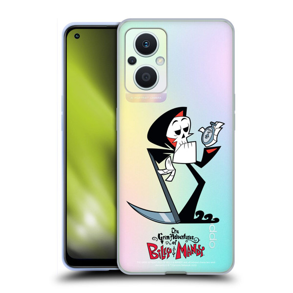 The Grim Adventures of Billy & Mandy Graphics Grim Soft Gel Case for OPPO Reno8 Lite