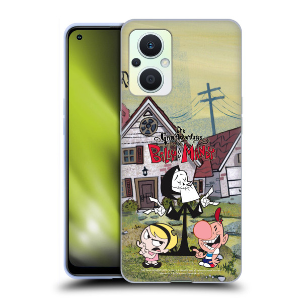 The Grim Adventures of Billy & Mandy Graphics Poster Soft Gel Case for OPPO Reno8 Lite