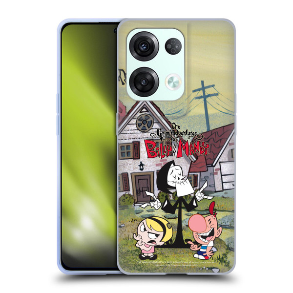 The Grim Adventures of Billy & Mandy Graphics Poster Soft Gel Case for OPPO Reno8 Pro