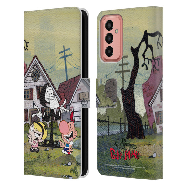 The Grim Adventures of Billy & Mandy Graphics Poster Leather Book Wallet Case Cover For Samsung Galaxy M13 (2022)