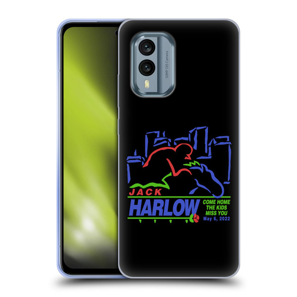 Jack Harlow Graphics Come Home Album Soft Gel Case for Nokia X30