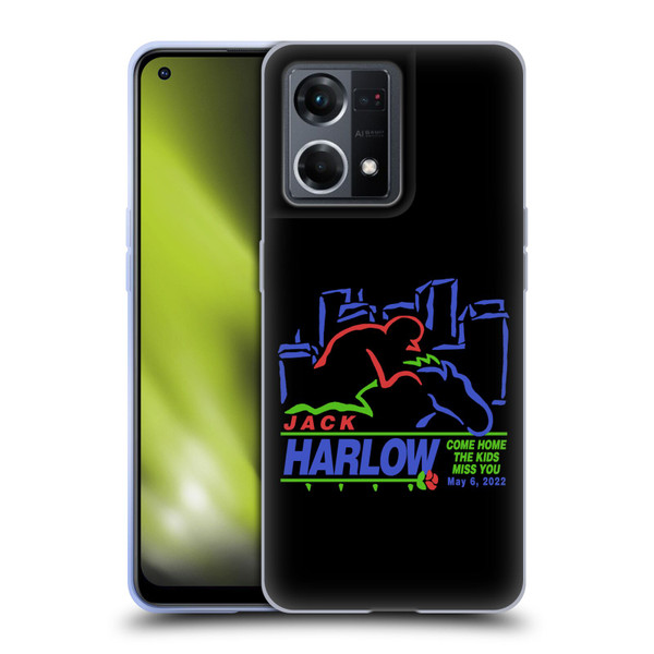 Jack Harlow Graphics Come Home Album Soft Gel Case for OPPO Reno8 4G