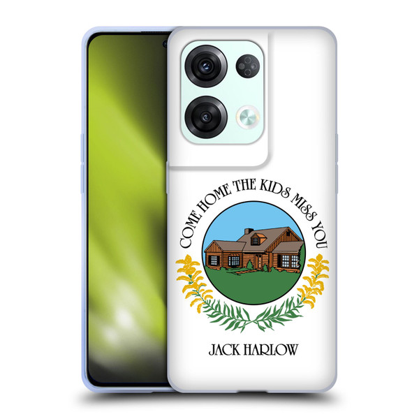 Jack Harlow Graphics Come Home Badge Soft Gel Case for OPPO Reno8 Pro