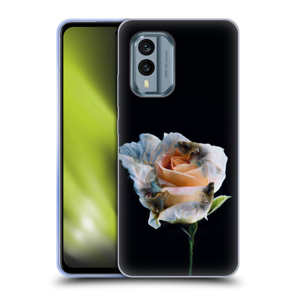 Pixelmated Animals Surreal Pets Betaflower Soft Gel Case for Nokia X30