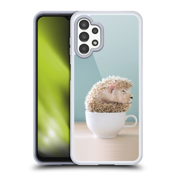 Pixelmated Animals Surreal Pets Lionhog Soft Gel Case for Samsung Galaxy A13 (2022)