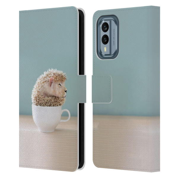 Pixelmated Animals Surreal Pets Lionhog Leather Book Wallet Case Cover For Nokia X30
