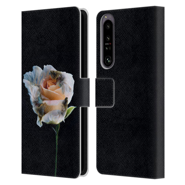 Pixelmated Animals Surreal Pets Betaflower Leather Book Wallet Case Cover For Sony Xperia 1 IV