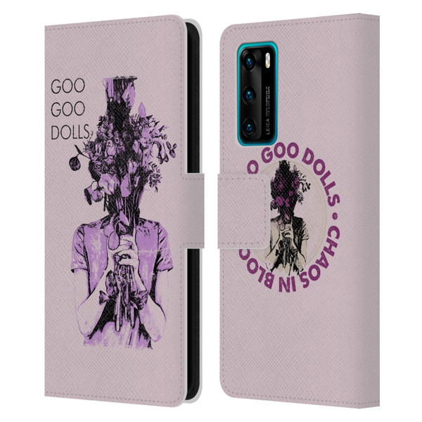 Goo Goo Dolls Graphics Chaos In Bloom Leather Book Wallet Case Cover For Huawei P40 5G