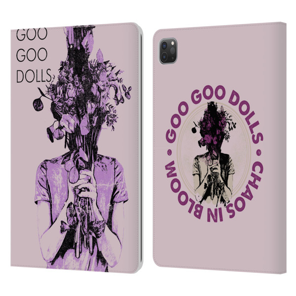 Goo Goo Dolls Graphics Chaos In Bloom Leather Book Wallet Case Cover For Apple iPad Pro 11 2020 / 2021 / 2022