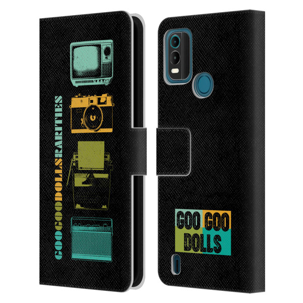 Goo Goo Dolls Graphics Rarities Vintage Leather Book Wallet Case Cover For Nokia G11 Plus
