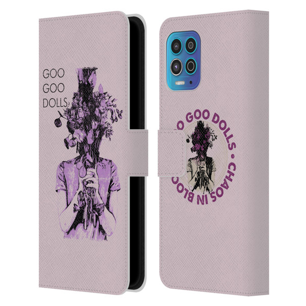 Goo Goo Dolls Graphics Chaos In Bloom Leather Book Wallet Case Cover For Motorola Moto G100