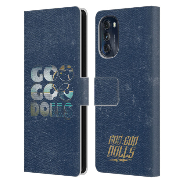 Goo Goo Dolls Graphics Rarities Bold Letters Leather Book Wallet Case Cover For Motorola Moto G (2022)
