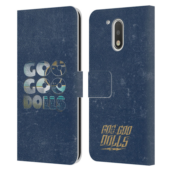 Goo Goo Dolls Graphics Rarities Bold Letters Leather Book Wallet Case Cover For Motorola Moto G41