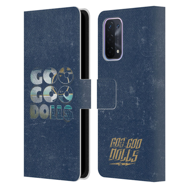 Goo Goo Dolls Graphics Rarities Bold Letters Leather Book Wallet Case Cover For OPPO A54 5G