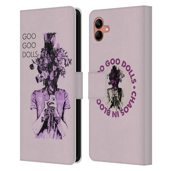 Goo Goo Dolls Graphics Chaos In Bloom Leather Book Wallet Case Cover For Samsung Galaxy A04 (2022)