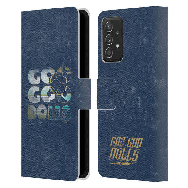 Goo Goo Dolls Graphics Rarities Bold Letters Leather Book Wallet Case Cover For Samsung Galaxy A53 5G (2022)