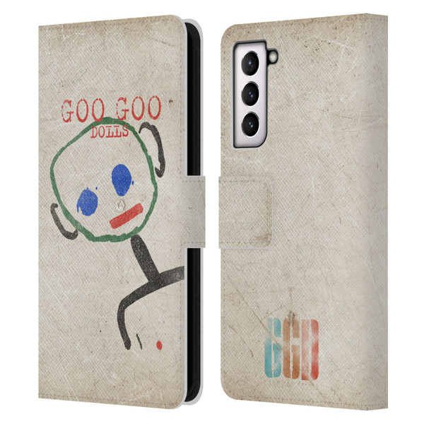 Goo Goo Dolls Graphics Throwback Super Star Guy Leather Book Wallet Case Cover For Samsung Galaxy S21 5G