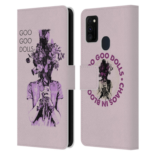Goo Goo Dolls Graphics Chaos In Bloom Leather Book Wallet Case Cover For Samsung Galaxy M30s (2019)/M21 (2020)