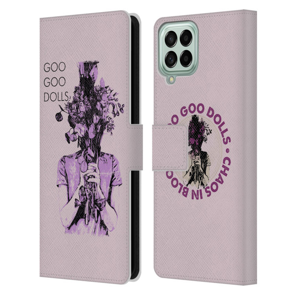 Goo Goo Dolls Graphics Chaos In Bloom Leather Book Wallet Case Cover For Samsung Galaxy M33 (2022)