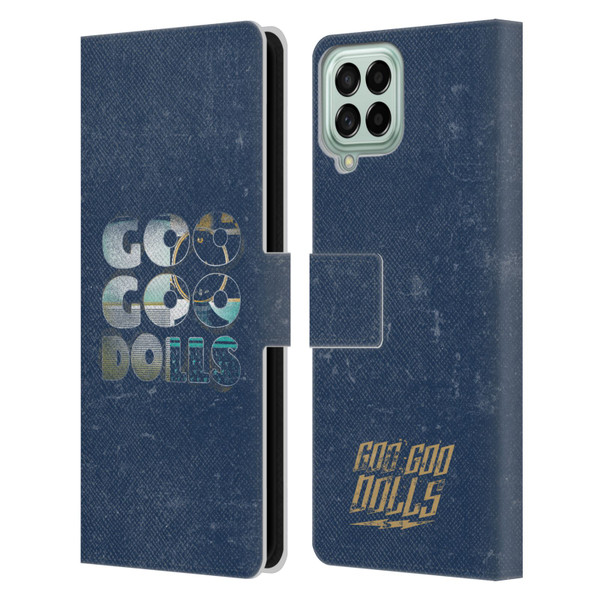 Goo Goo Dolls Graphics Rarities Bold Letters Leather Book Wallet Case Cover For Samsung Galaxy M33 (2022)