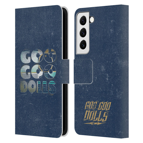 Goo Goo Dolls Graphics Rarities Bold Letters Leather Book Wallet Case Cover For Samsung Galaxy S22 5G