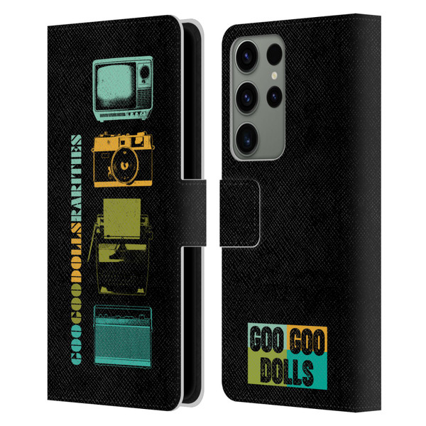 Goo Goo Dolls Graphics Rarities Vintage Leather Book Wallet Case Cover For Samsung Galaxy S23 Ultra 5G