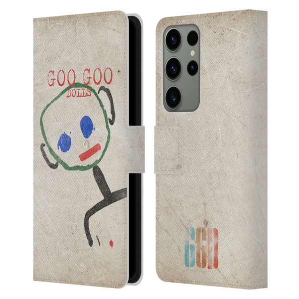 Goo Goo Dolls Graphics Throwback Super Star Guy Leather Book Wallet Case Cover For Samsung Galaxy S23 Ultra 5G