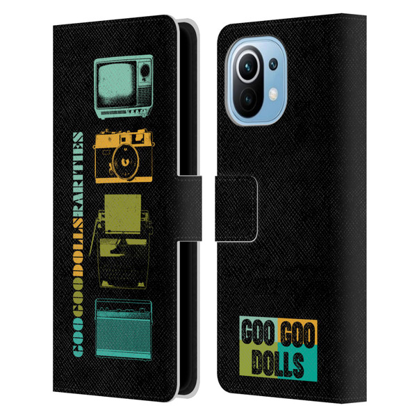 Goo Goo Dolls Graphics Rarities Vintage Leather Book Wallet Case Cover For Xiaomi Mi 11