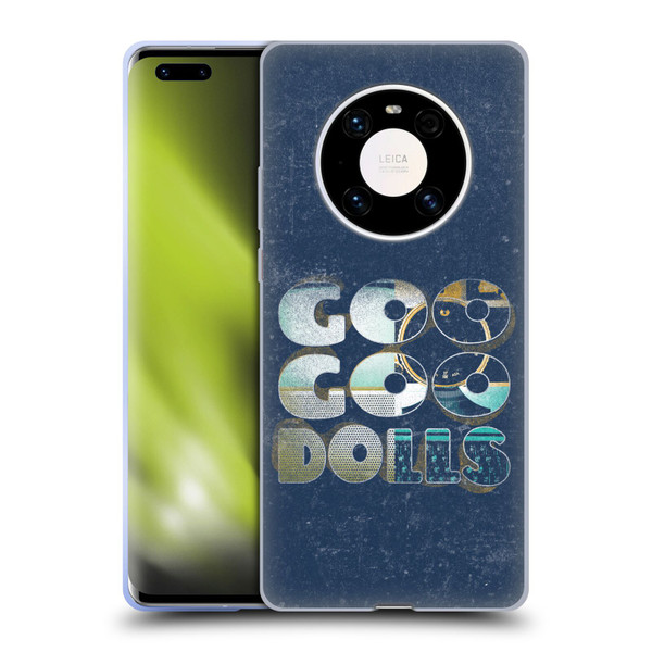 Goo Goo Dolls Graphics Rarities Bold Letters Soft Gel Case for Huawei Mate 40 Pro 5G