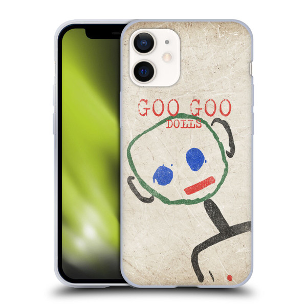 Goo Goo Dolls Graphics Throwback Super Star Guy Soft Gel Case for Apple iPhone 12 Mini