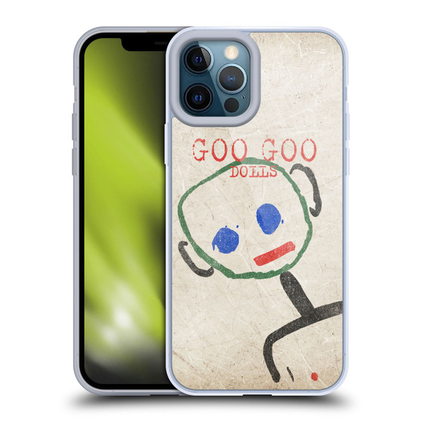 Goo Goo Dolls Graphics Throwback Super Star Guy Soft Gel Case for Apple iPhone 12 Pro Max