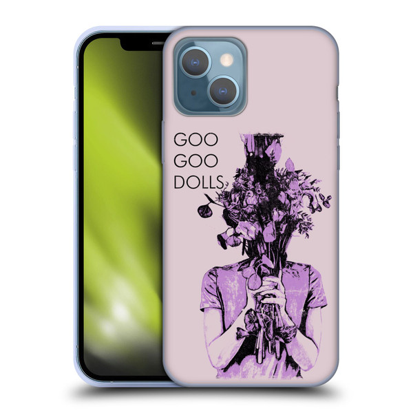 Goo Goo Dolls Graphics Chaos In Bloom Soft Gel Case for Apple iPhone 13