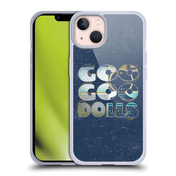 Goo Goo Dolls Graphics Rarities Bold Letters Soft Gel Case for Apple iPhone 13