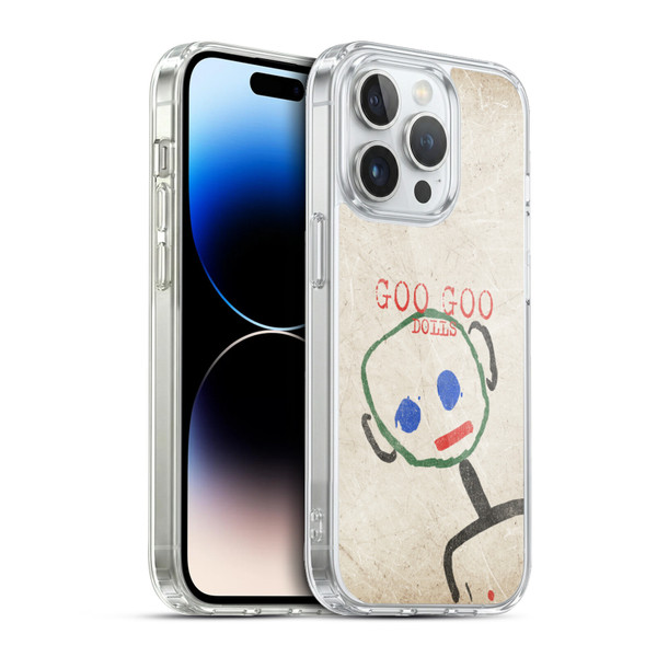 Goo Goo Dolls Graphics Throwback Super Star Guy Soft Gel Case for Apple iPhone 13 Pro & MagSafe