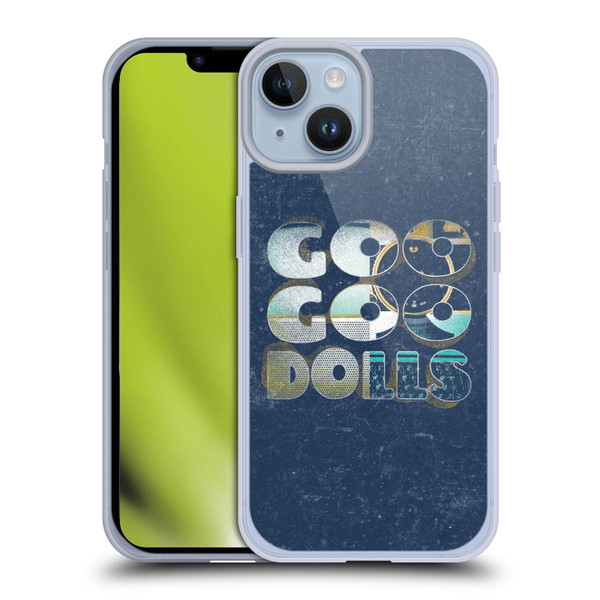 Goo Goo Dolls Graphics Rarities Bold Letters Soft Gel Case for Apple iPhone 14