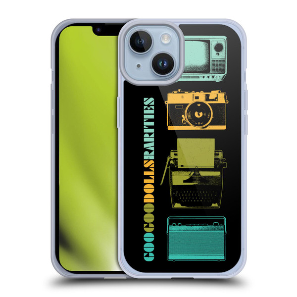 Goo Goo Dolls Graphics Rarities Vintage Soft Gel Case for Apple iPhone 14