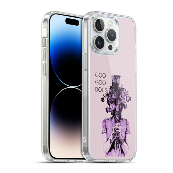 Goo Goo Dolls Graphics Chaos In Bloom Soft Gel Case for Apple iPhone 14 Pro Max & MagSafe