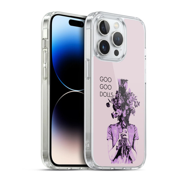 Goo Goo Dolls Graphics Chaos In Bloom Soft Gel Case for Apple iPhone 14 Pro & MagSafe