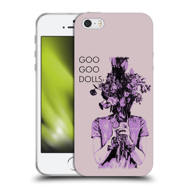 Goo Goo Dolls Graphics Chaos In Bloom Soft Gel Case for Apple iPhone 5 / 5s / iPhone SE 2016